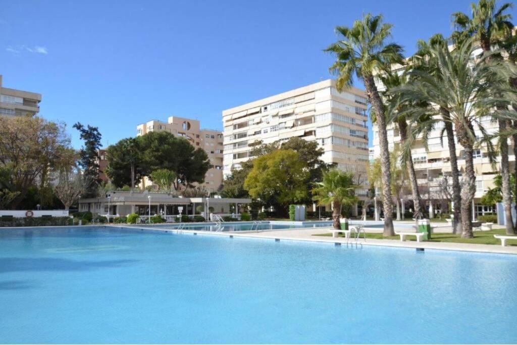 Garden Apartment With Pool And Ac Alicante Exterior photo